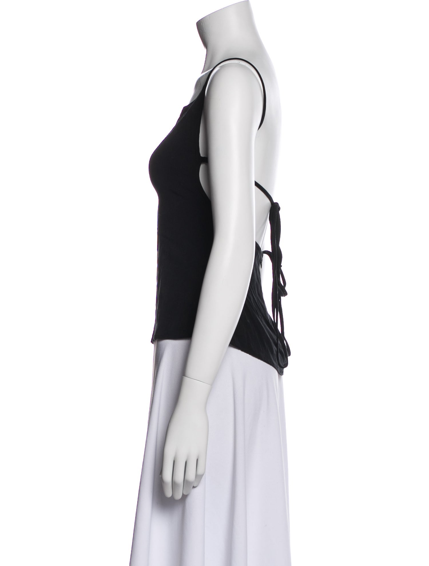Anemos Square Neckline Sleeveless Top